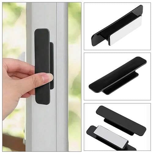 مقابض ادراج ودواليب لاصقة بتصميم أنيق مبتكر سهلة ا...