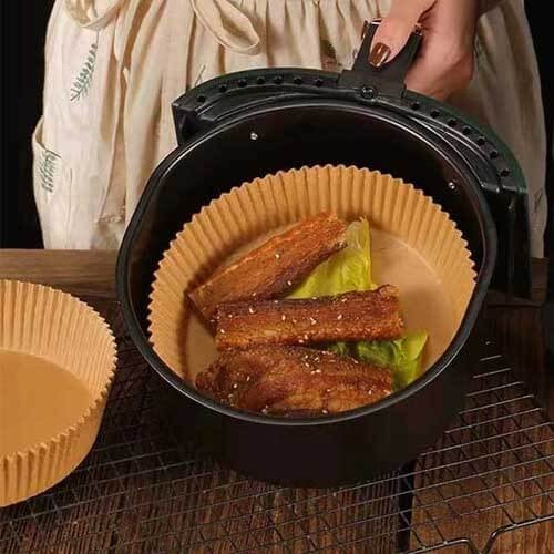 ورق القلاية الهوائية دائري 30حبة كبير عملي للحفاظ...