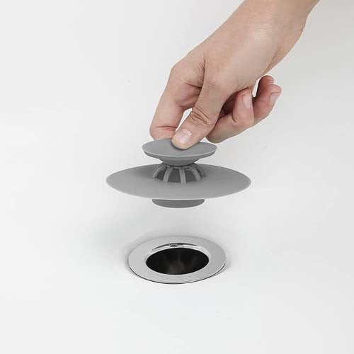 سدادة حوض سيليكون للتحكم في تجميع وتصريف المياه 3...