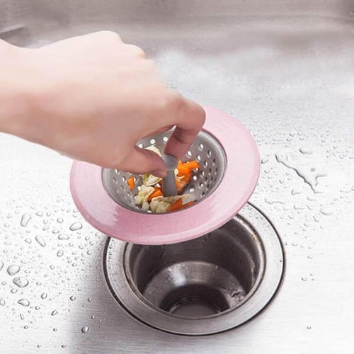 صفاية مغسلة المطبخ لمنع الانسداد بسبب بقايا الأكل...