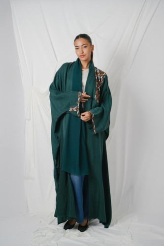 Linear Muse - Dark Green