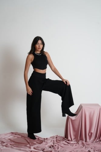 Black Wide Leg Pants