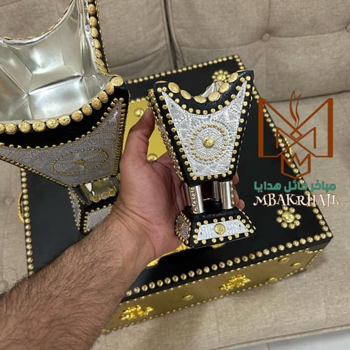 صندوق هدايا ملكي | مبخرتين ملكية كبيرة وصغيرة | عل...