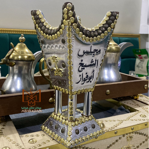 مبخرة نجدية سيفين ونخلة