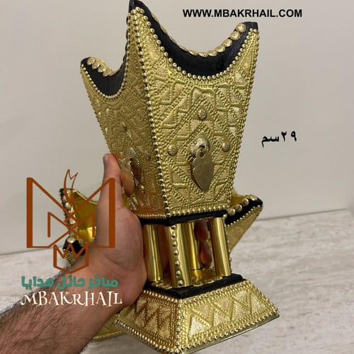 طقم مبخرة ملكية | مباخر ملكية ذهبية