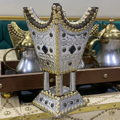 مبخرة نجدية فضية | الطراز النجدي المميز