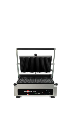 Krampouz Medium Ribbed Electric Contact Grill
