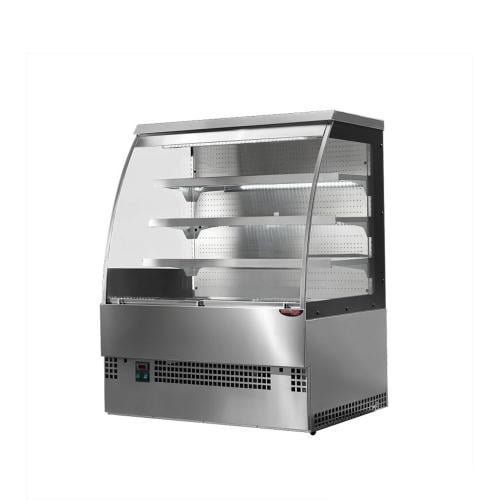 ثلاجة عرض حلويات ايطالي 120 سم مفتوحة من الامام EV...