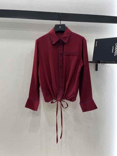 Gucci Burgundy Two-Piece Set