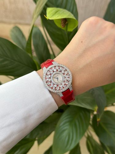 Graff Red Diamond Style Watch