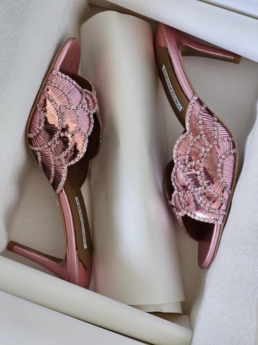 Aquazzura Tequila Mule Heels