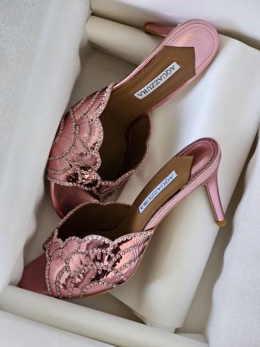 Aquazzura Tequila Mule Heels