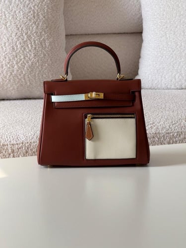 Hermès Kelly 25 Verso with Pockets