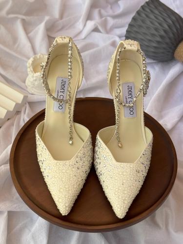 Jimmy Choo Pearl Crystal Heels