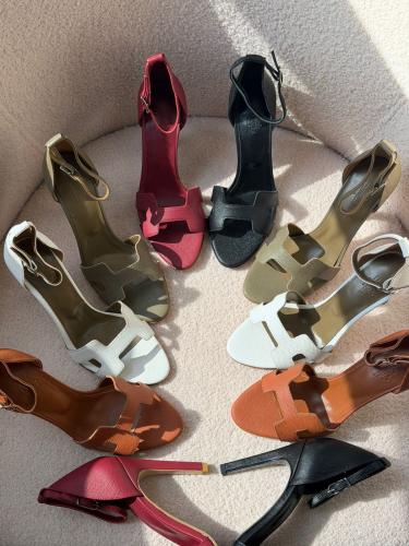 Hermes Oasis Heel Sandals
