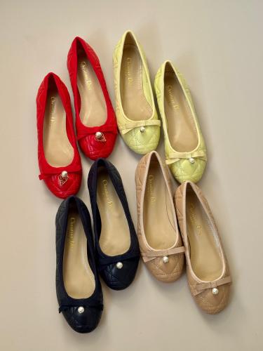 Dior Quilted Ballerina Flats