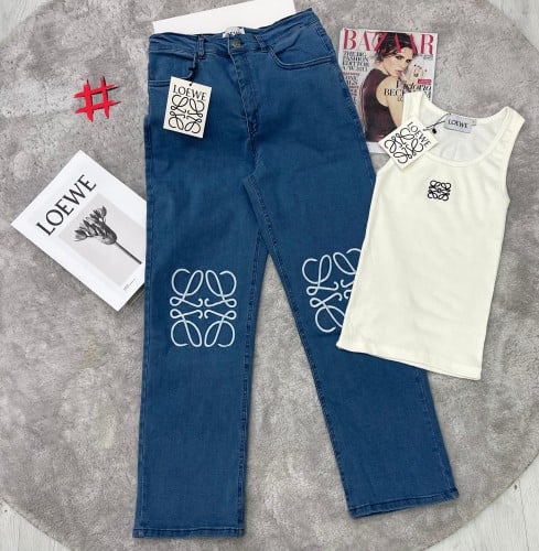 طقم لويفي جينز فاتح