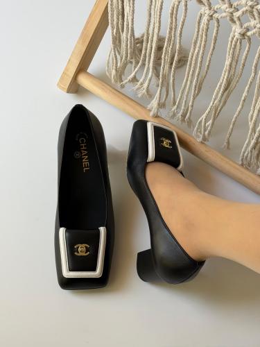 Chanel Square Toe Pumps