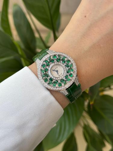 Graff Emerald Diamond Watch