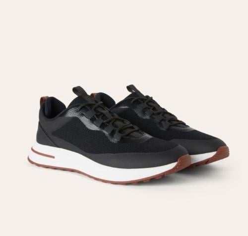 Loro Piana Week-End Walk Sneakers - Black