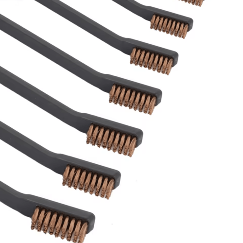 3 فرش تنظيف بجهه معدنية و جهه بلاستيكية