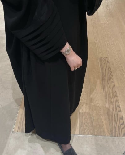 عـبـايـة كـويـتـية بكم كسرات