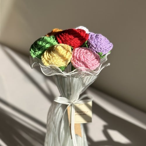 بوكيه ورد بألوان الصيف المُنعشة