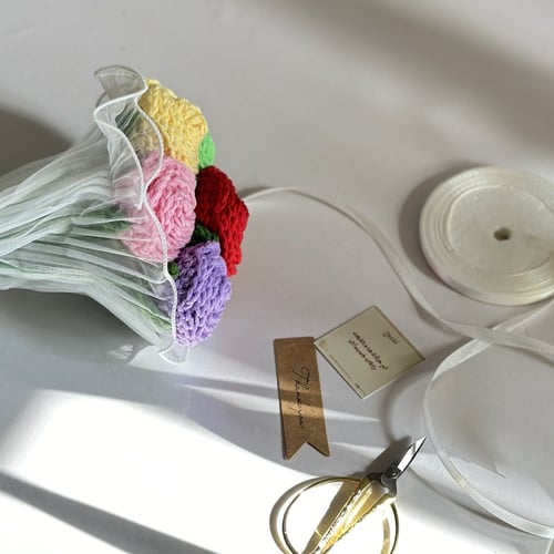 بوكيه ورد بألوان الصيف المُنعشة