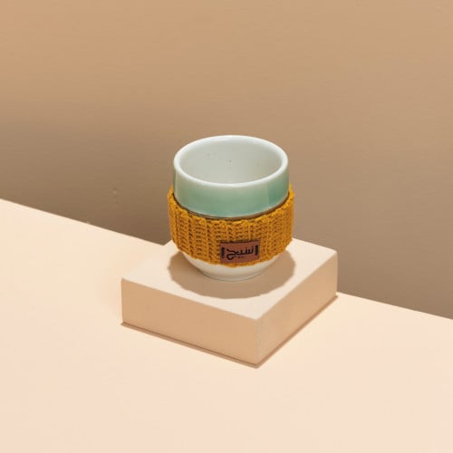 كوب مع ماسك