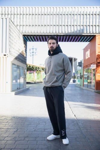 هودي رمادي GREY