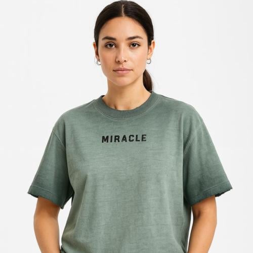 تيشيرت أخضر - Dusty Green