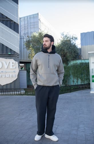 هودي رمادي GREY