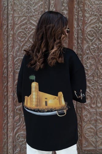 تي شيرت أسود T-SHIRT