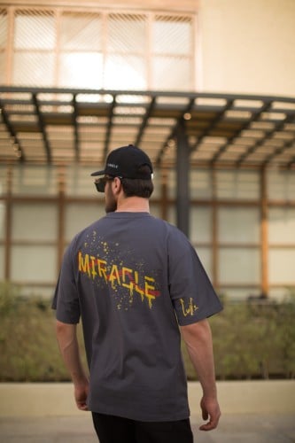 تي شيرت رصاصي GREY