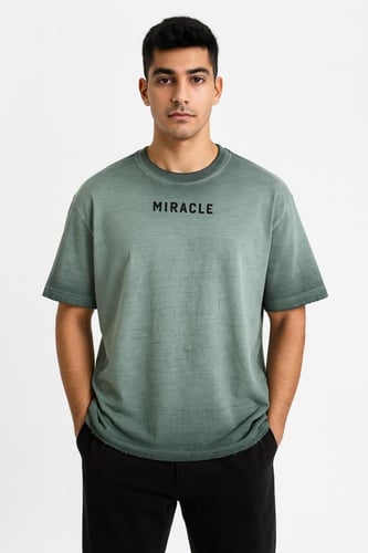 تيشيرت أخضر - Dusty Green