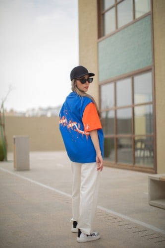 تي شيرت أزرق 1 T-SHIRT