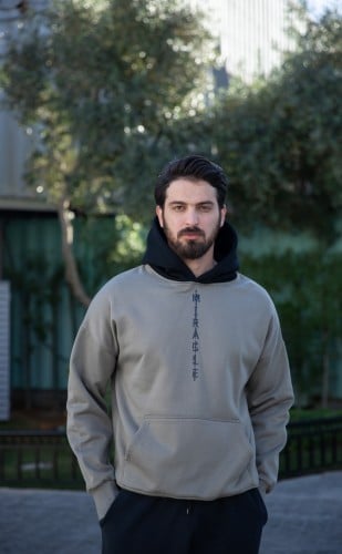 هودي رمادي GREY