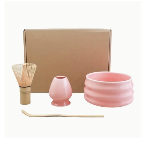 طقم ادوات خفق الماتشا 4 قطع