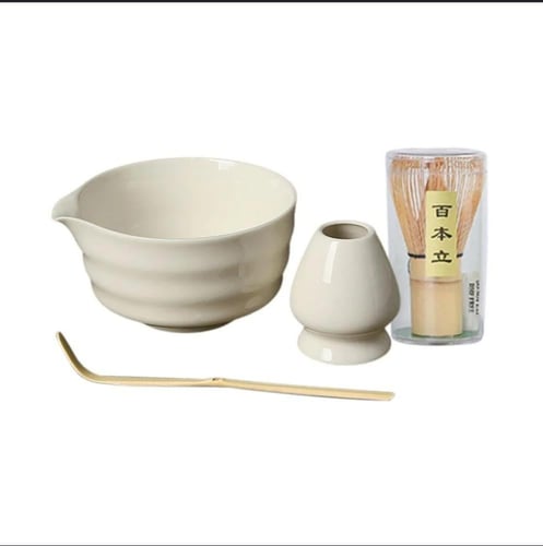 طقم ادوات خفق الماتشا 4 قطع