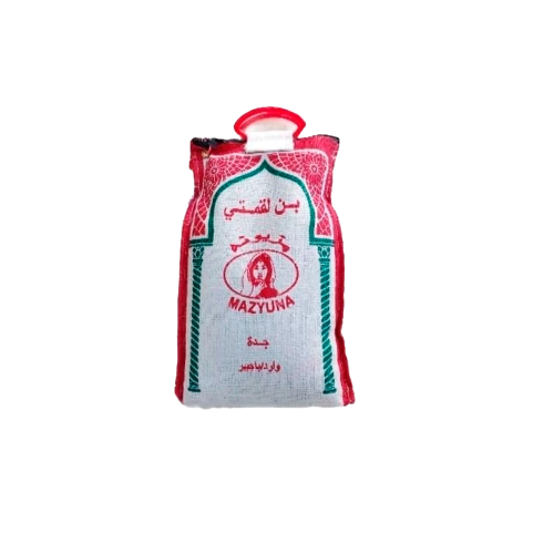 قهوة لقمتي 5 كيلو مزيونة حب اخضر