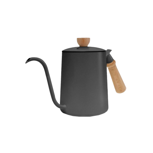 ابريق ترشيح قبضة خشبية 600 مل - اسود