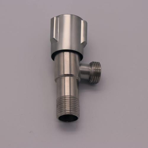 محبس زواية 1/2 بوصة لون كروم مطفي