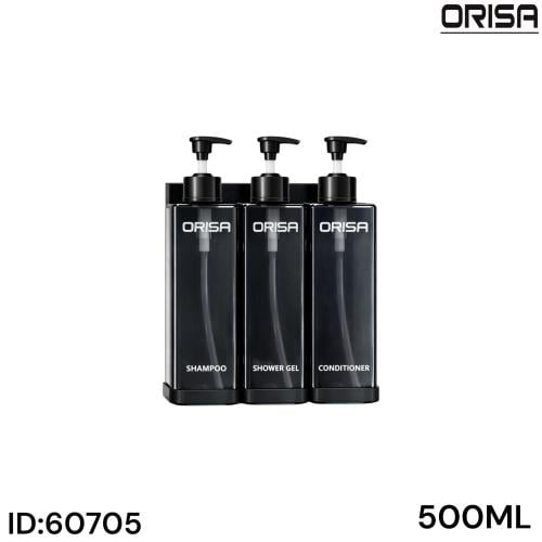موزغ صابون ثلاث عبوات ماركة ORISA لون شفاف