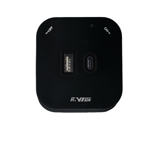 راس فيش مجرى مربع type c + usb