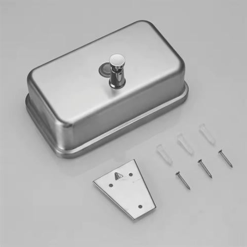 صبانه صابون ستانلس عريض لون كروم ORISA