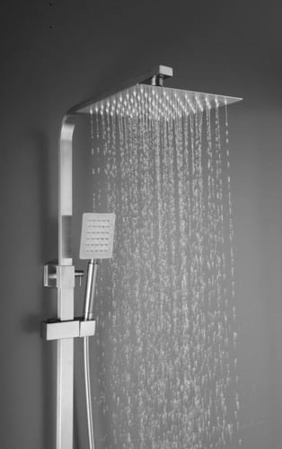 شاور مطري ايطالي لون كروم مطفي