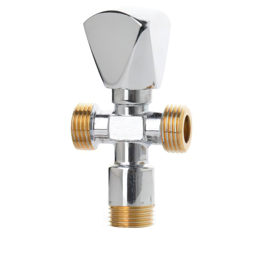 محبس زاوية غسالة خطين 3/4*1/2 (ثلاث ارباع في نص )