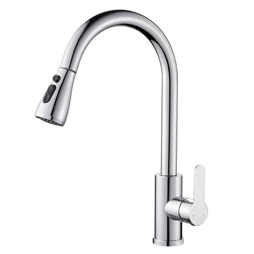 خلاط مطبخ بنظام الثقال كروم لامع