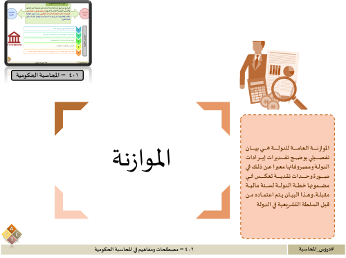 402 – مصطلحات ومفاهيم في المحاسبة الحكومية