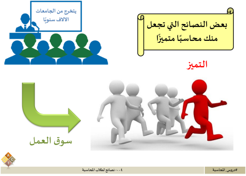 004 - نصائح لطلاب المحاسبة